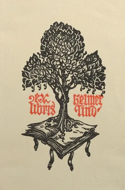Ex Libris Helmer Lind