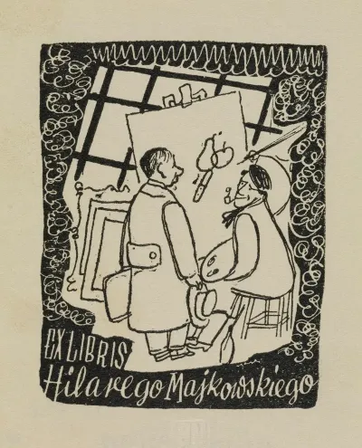 Ex Libris Hilarego Majkowskiego