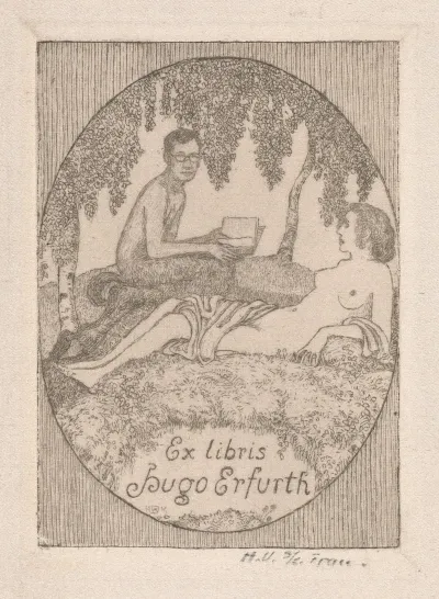 Ex Libris Hugo Erfurth