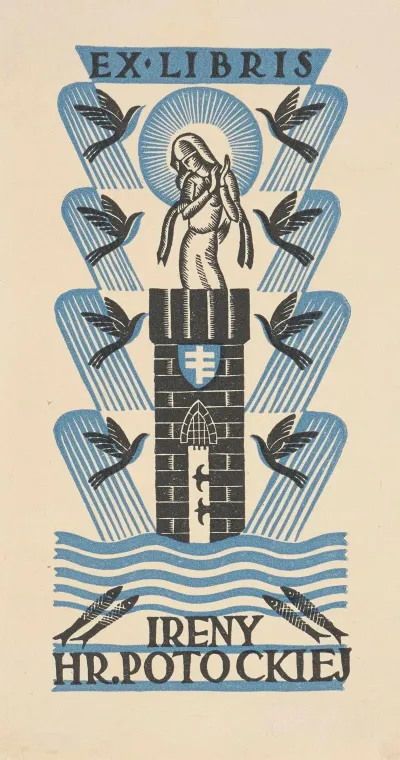 Ex Libris Ireny Hr Potockiej 2