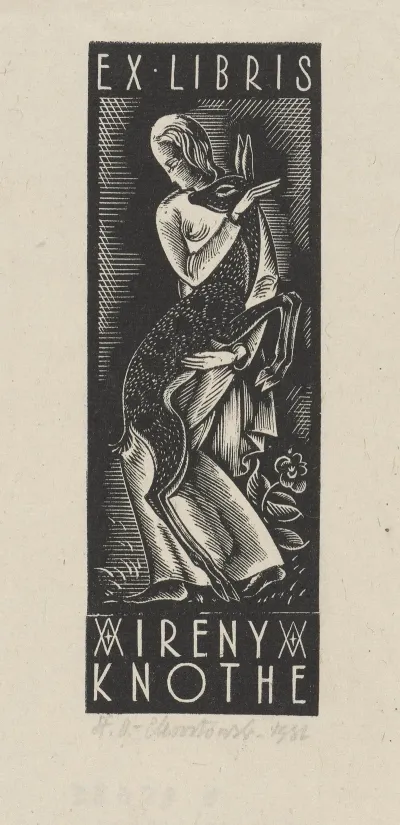 Ex Libris Ireny Knothe