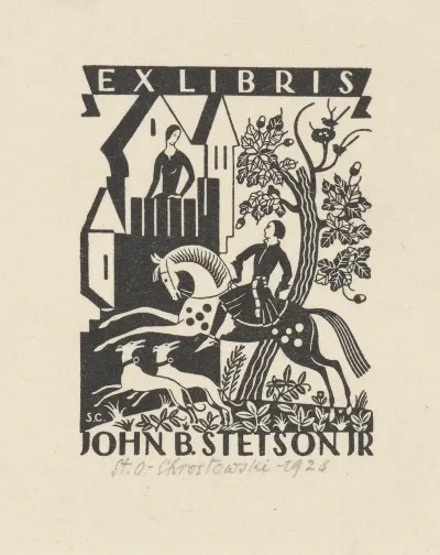 Ex Libris John B Stetson Jr