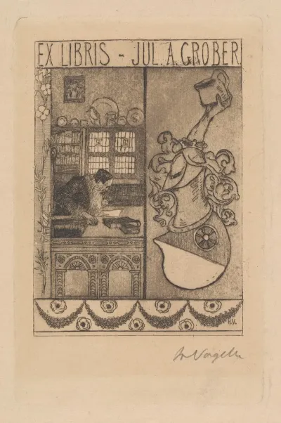 Ex Libris Jul A Grober