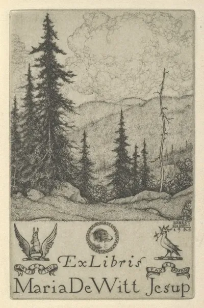 Ex Libris Maria Dewitt Jesup
