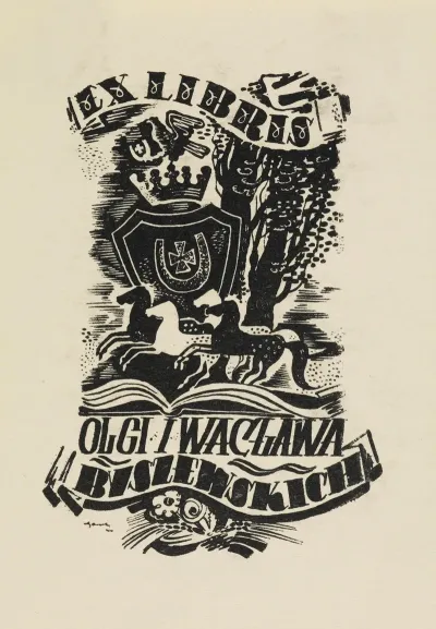 Ex Libris Olgi I Waclawa Byszewskich