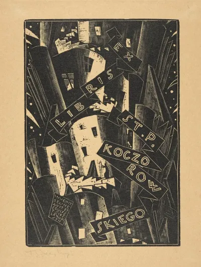 Ex Libris St P Koczorowskiego