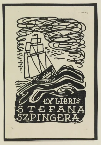 Ex Libris Stefana Szpingera