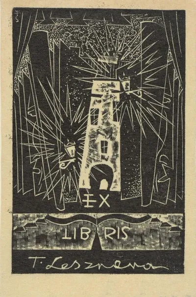 Ex Libris T Lesznera 2