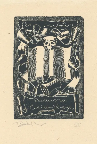 Ex Libris Tadeusza Cieslewskiego J