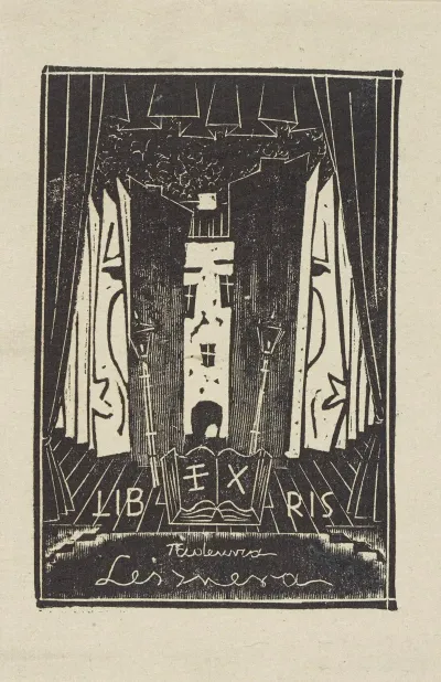Ex Libris Tadeusza Lesznera