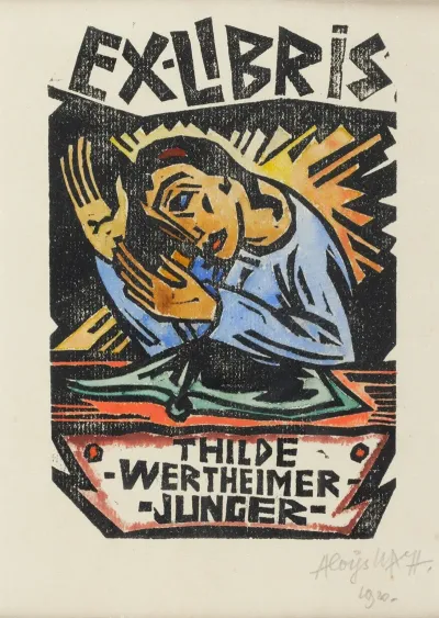 Ex Libris Thilde Wertheimer Junger