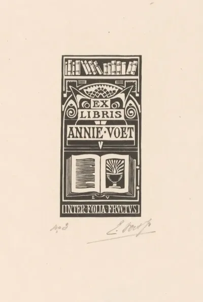 Ex Libris Van Annie Voet