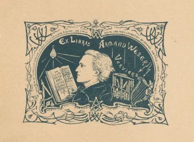 Ex Libris Van Armand Weber