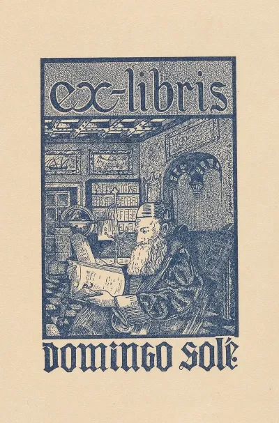 Ex Libris Van Domingo Sole