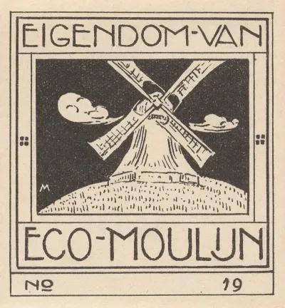 Ex Libris Van Eco Moulijn