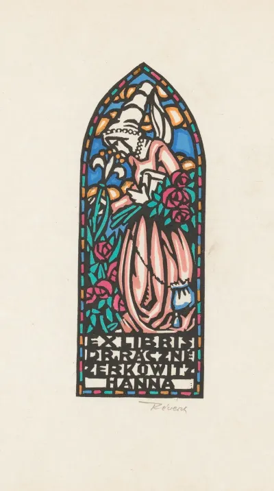 Ex Libris Van Hanna Raczne Zerkowitz 2