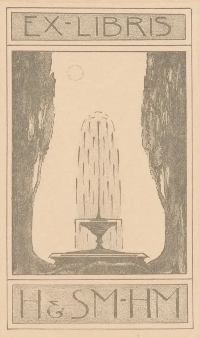 Ex Libris Van Henriette Haitsma Mulier En Simon Moulijn