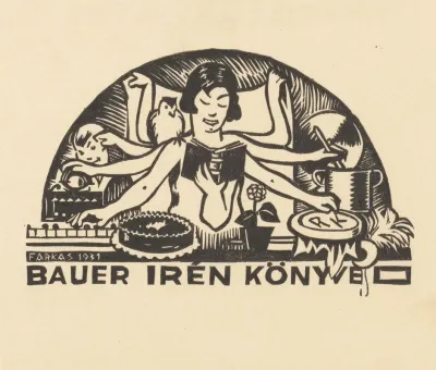 Ex Libris Van Iren Bauer 2