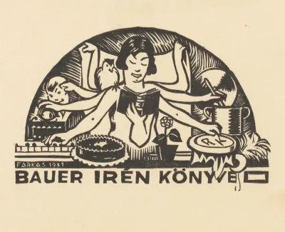 Ex Libris Van Iren Bauer