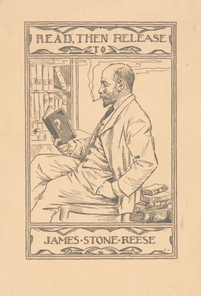 Ex Libris Van James Stone Reese