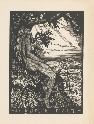 Ex Libris Van Jaromir Maly