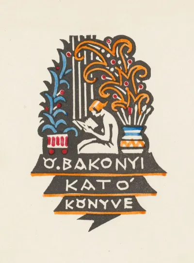 Ex Libris Van Kato Bakonyi 2