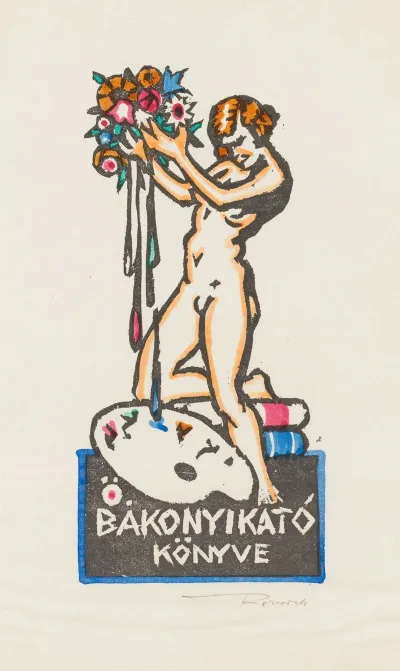 Ex Libris Van Kato Bakonyi