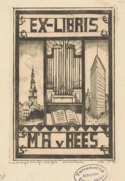 Ex Libris Van M A Van Rees