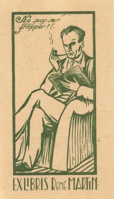 Ex Libris Van Rene Martin