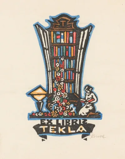Ex Libris Van Tekla
