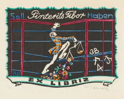 Ex Libris Van Tibor Pinterits