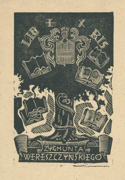 Ex Libris Zygmunta Wereszczynskiego