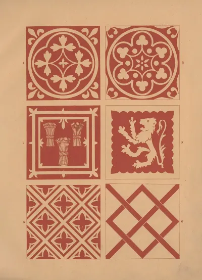 Examples Of Encaustic Tiles Pl 01