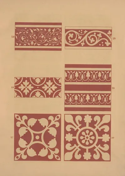 Examples Of Encaustic Tiles Pl 04