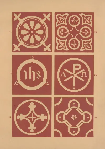 Examples Of Encaustic Tiles Pl 05