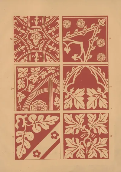 Examples Of Encaustic Tiles Pl 12