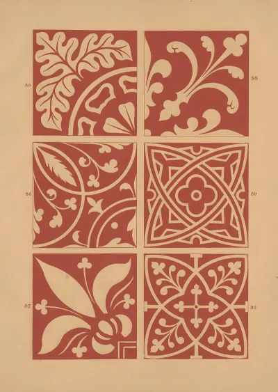 Examples Of Encaustic Tiles Pl 14