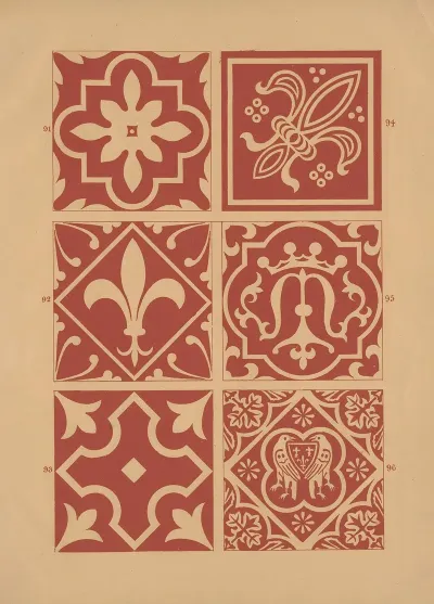Examples Of Encaustic Tiles Pl 15