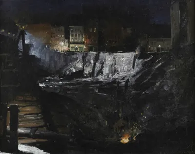 Excavation At Night
