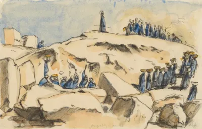 Excavation In Karnak