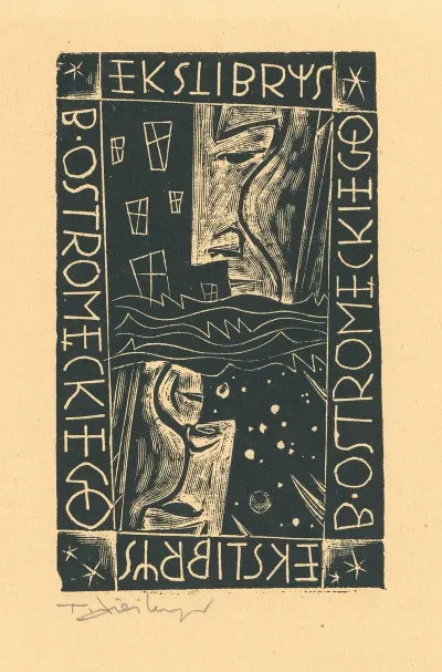 Exlibris B Ostromeckiego