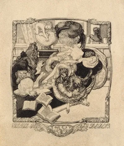 Exlibris Platz Fur Das Leben