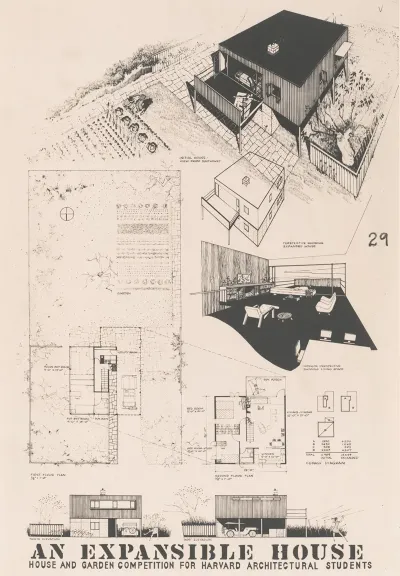 Expansible House Plans Elevations And Perspectives