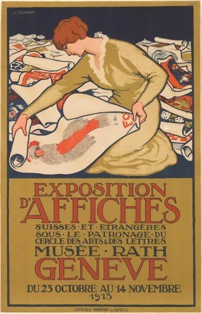 Exposition Daffiches Musee Rath Geneve