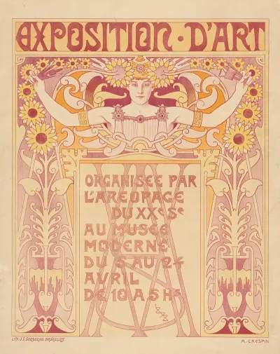Exposition Dart Au Musee Moderne Organisee Par Laeropage