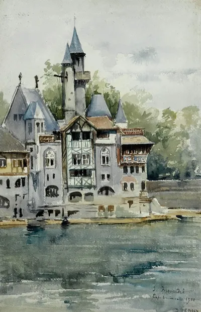 Exposition De 1900 Le Vieux Paris 5