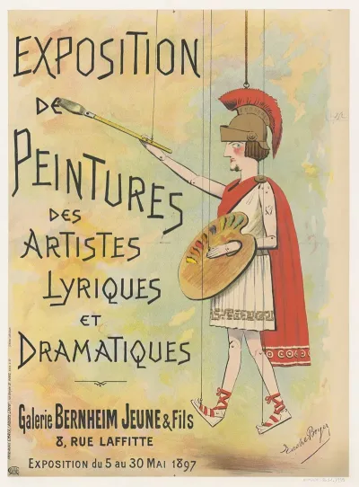 Exposition De Peintures Des Artistes Lyriques Et Dramatiques