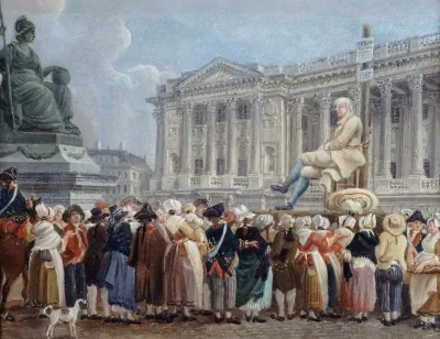 Exposition De Perrin Sur La Place De La Revolution Le 29 Vendemiaire An Ii