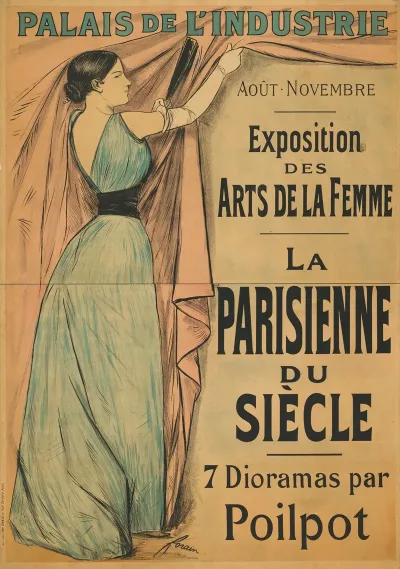 Exposition Des Arts De La Femme Au Palais De Lindustrie La Parisienne Du Siecle