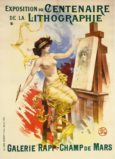 Exposition Du Centenaire De La Lithographie Galerie Rapp Champ De Mars